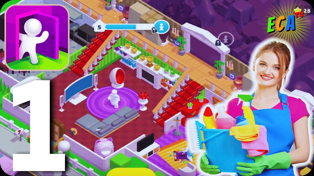 𝗦𝘁𝗮𝗳𝗳 𝗝𝗼𝗯 𝗚𝗮𝗺𝗲 - Walkthrough Gameplay Part 1 Could We Live More Than One Real Life? (Android-iOS)