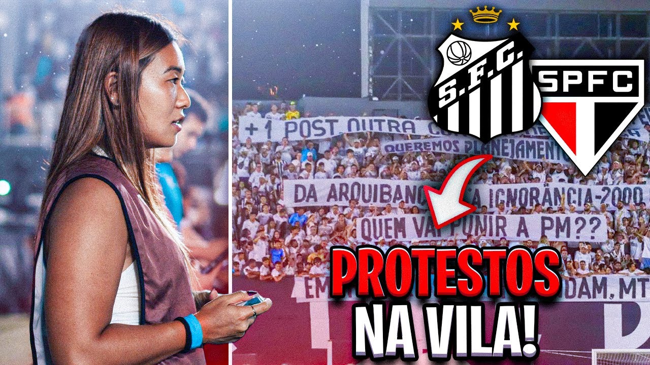 SITUAÇÃO DIFICIL PARA O SANTOS! (Santos 1x1 São Paulo)