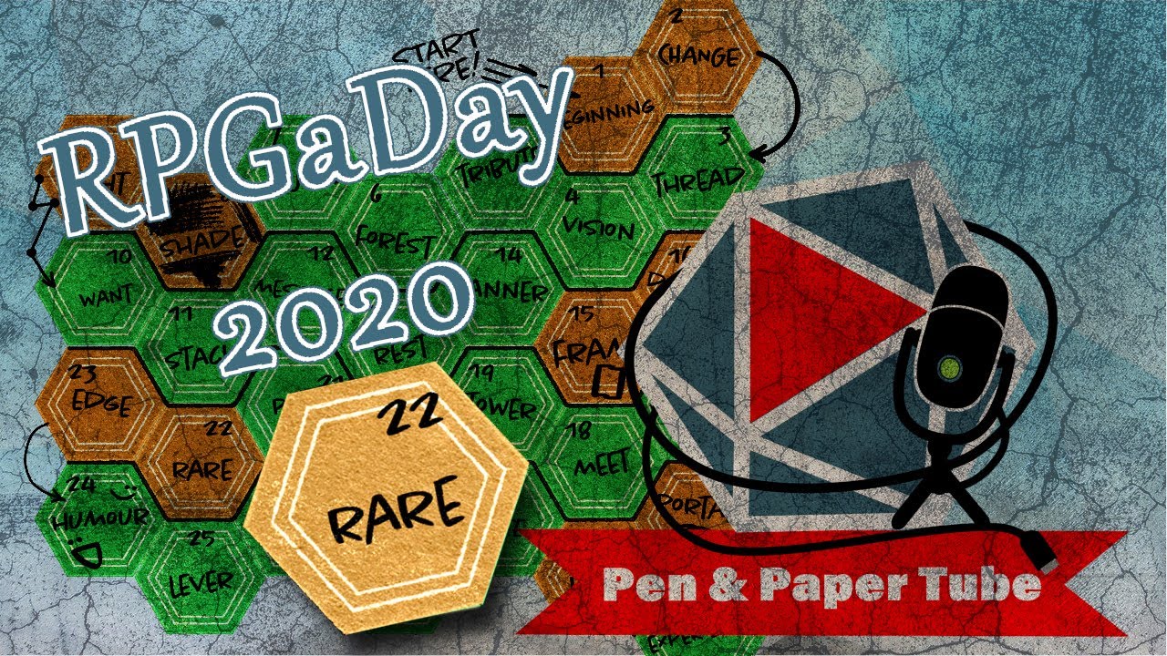 RPGaDay 2020 Tag22 - Selten / Rare (Mit Hitdice, Spielleiterwillk&uuml;r, Stoffel)
