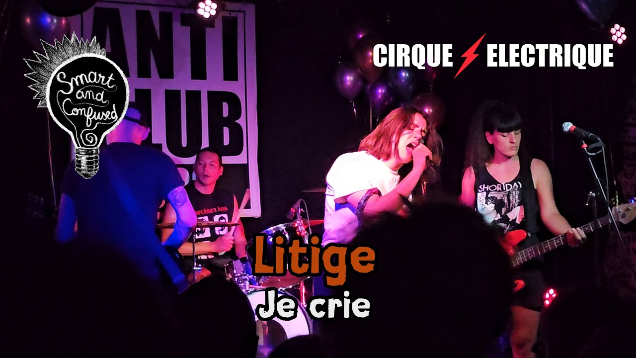 Litige - Je crie [Live @Le Cirque Electrique - Paris 14-06-2025]