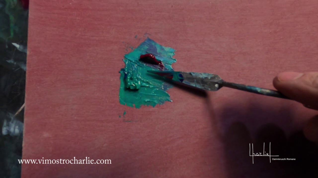 bistro - nero pittorico - esperienze di pittura ad olio