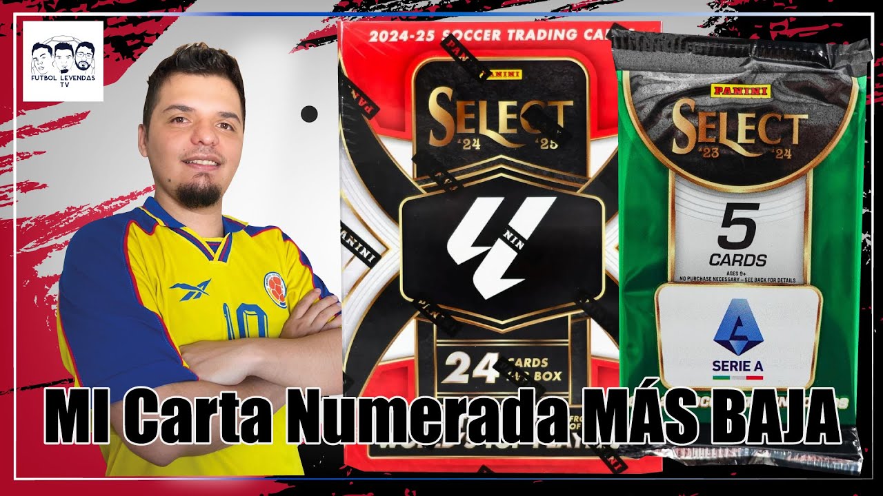 ¡LA NUMERADA MÁS BAJA! 🤯🔥 Apertura Select LaLiga + Serie A | Apertura de Cartas