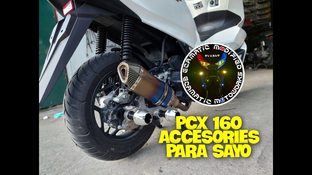 PCX 160 ACCESORIES PASILIP MGA TOL | PART 1