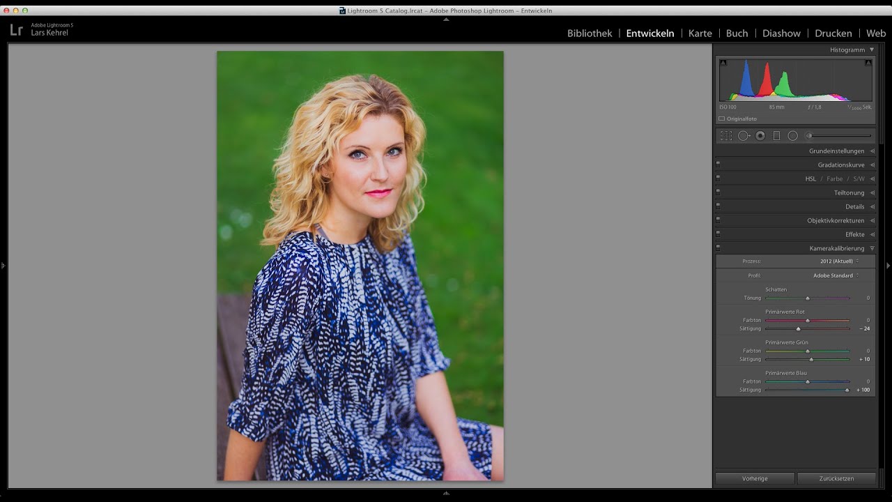 LaKe Lightroom Tutorials - Session 11 - Kamerakalibrierung