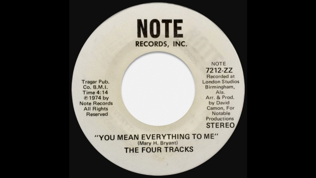The Four Tracks - You Mean Everything To Me