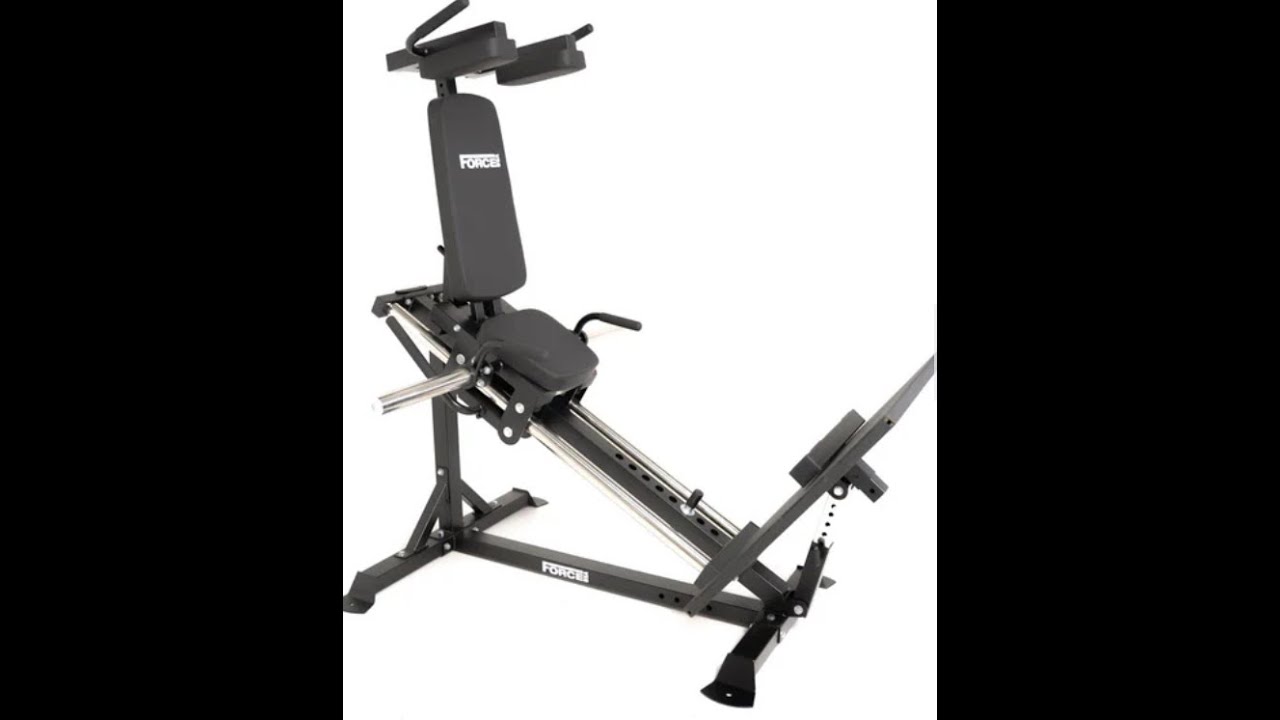 Force USA Compact Hack Squat and Leg Press