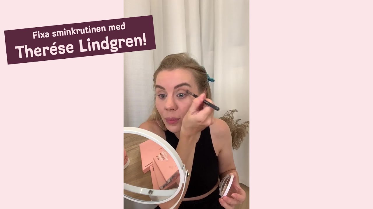 Get ready med Ther&eacute;se Lindgren och Indy Beauty! 😍
