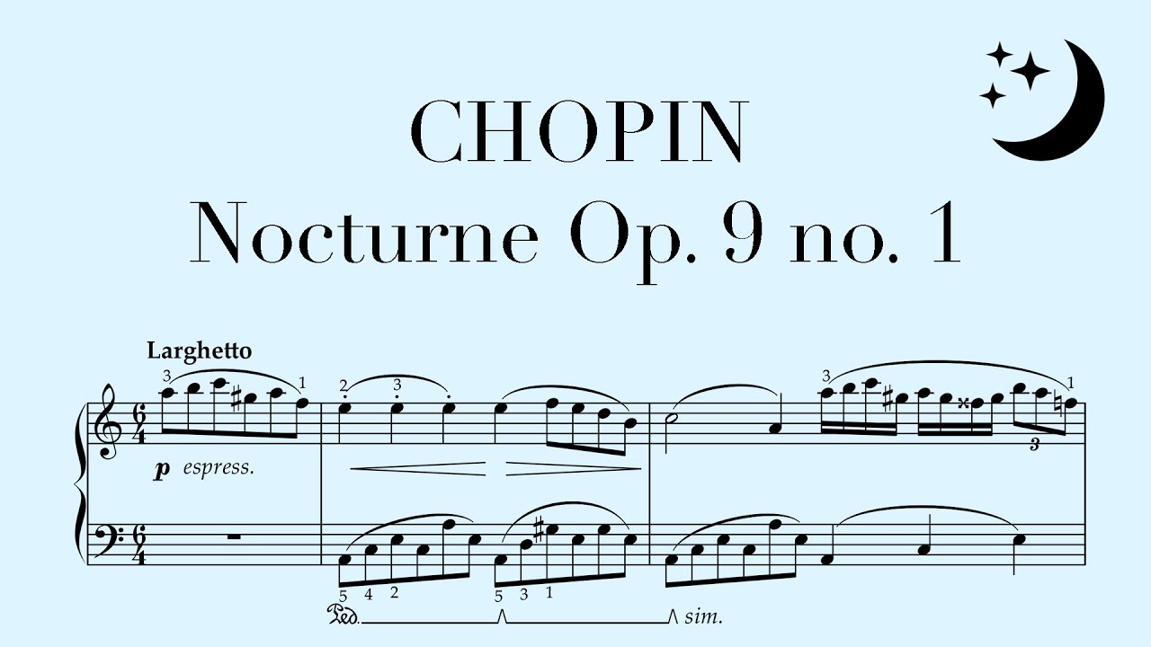 Chopin Nocturne in B-flat minor, Op. 9 no. 1 - Easy Arrangement