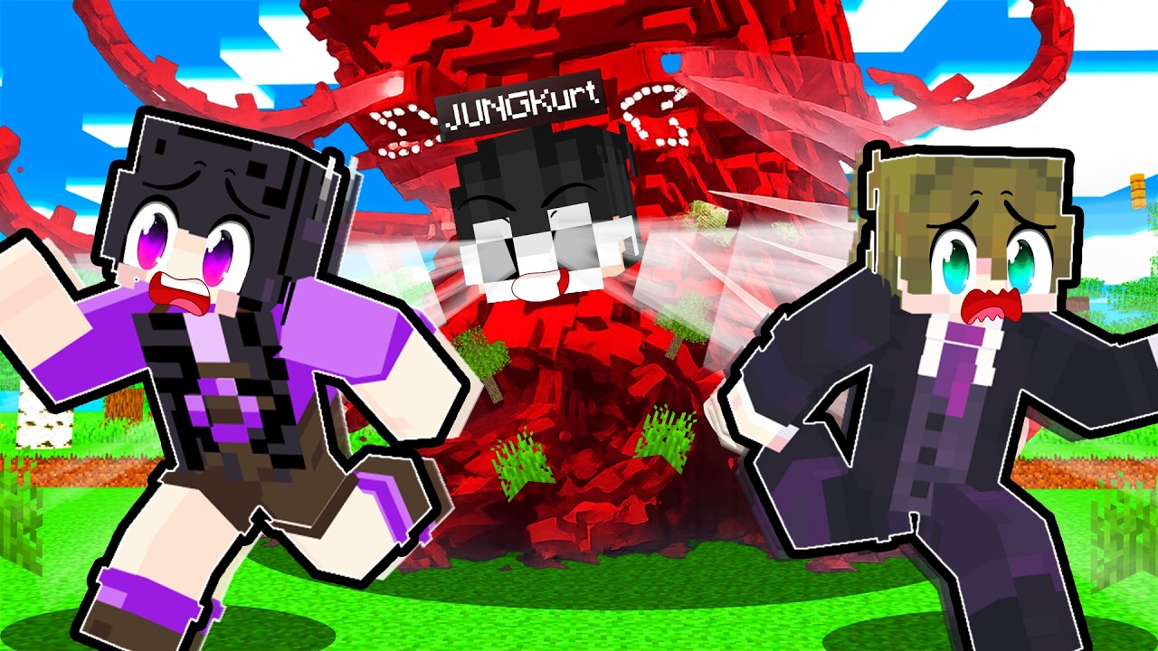 I Became a WITHER STORM to SCARE My Friends in Minecraft!