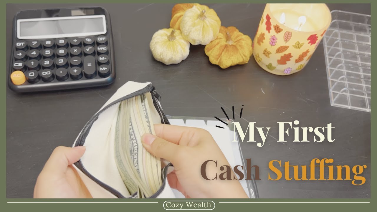 💵 My First Cash Stuffing Video | 🍂  Fall Savings Challenges