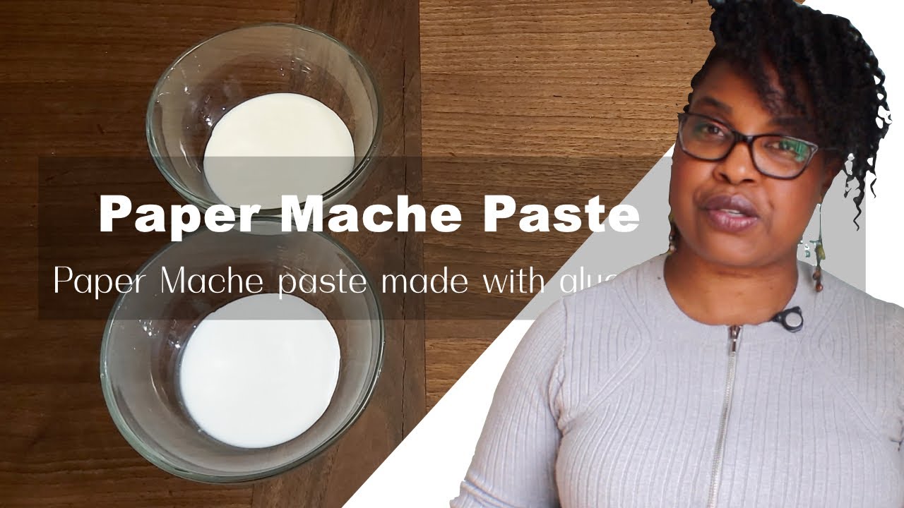 Paper Mache Paste Recipe with Glue