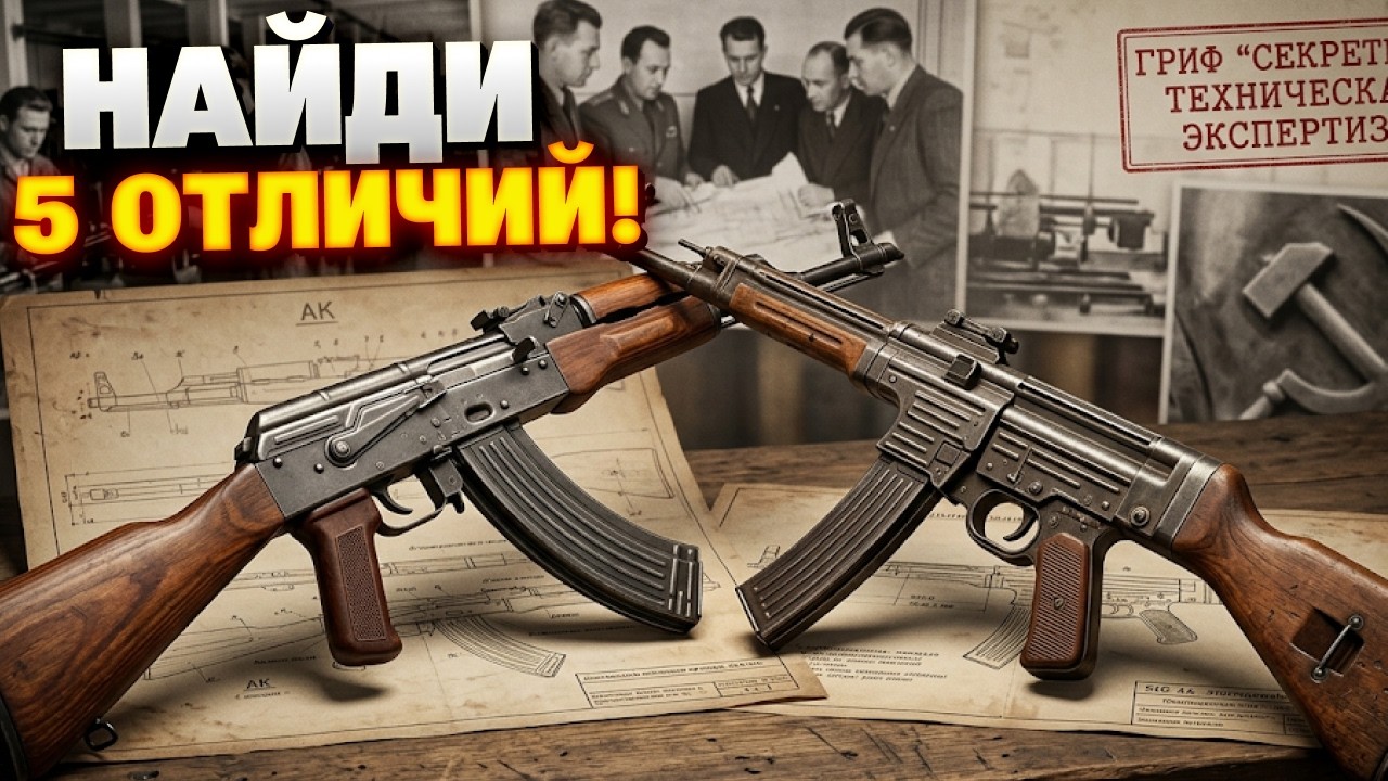 АК-47: Гениальное изобретение или наглый плагиат? Разоблачение главного символа РФ
