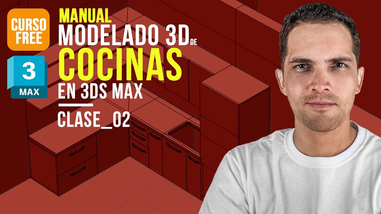 Manual de Modelado 3D de Cocinas en 3ds Max 02 Muebles base