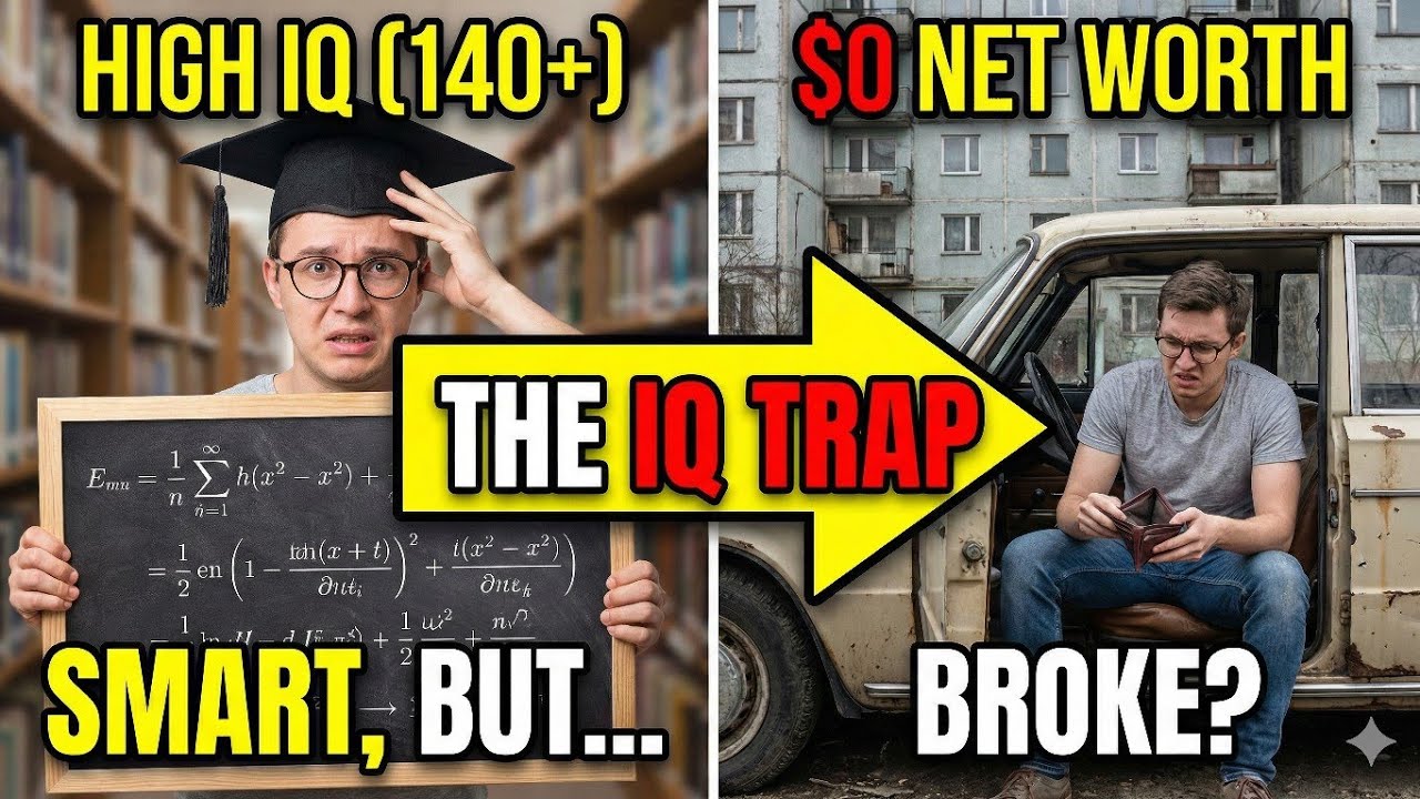 140 IQ, $0 Bank Account: The Dark Truth About Intelligence and Money 