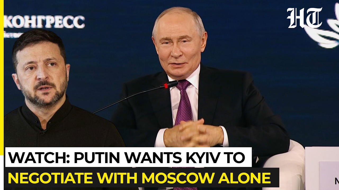 Никакой мобилизации в России, никакой сделки с Трампом? Путин заявил, что Украина должна договари...
