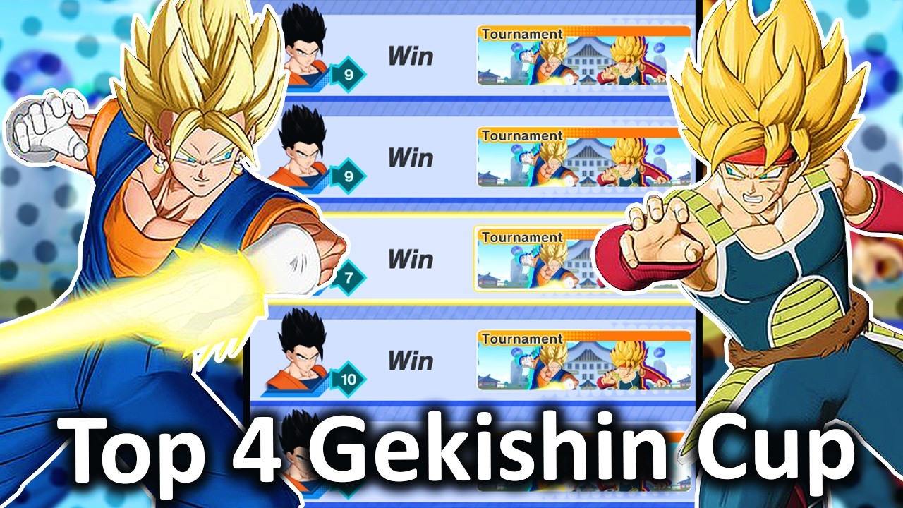 Getting Top 4 in The *OFFICIAL* Gekishin Cup | Dragon Ball Gekishin Squadra