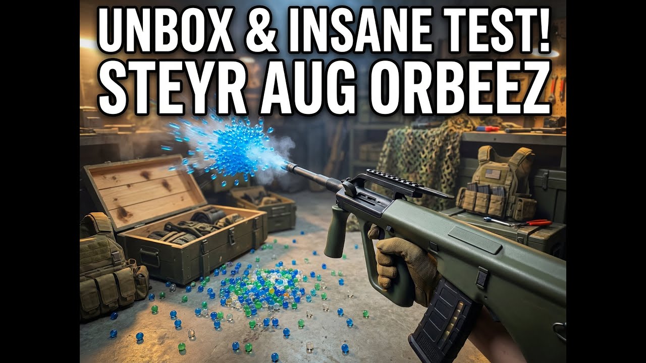 Is Orbeez Steyr AUG the MOST POWERFUL Gel Blaster on the Market?
