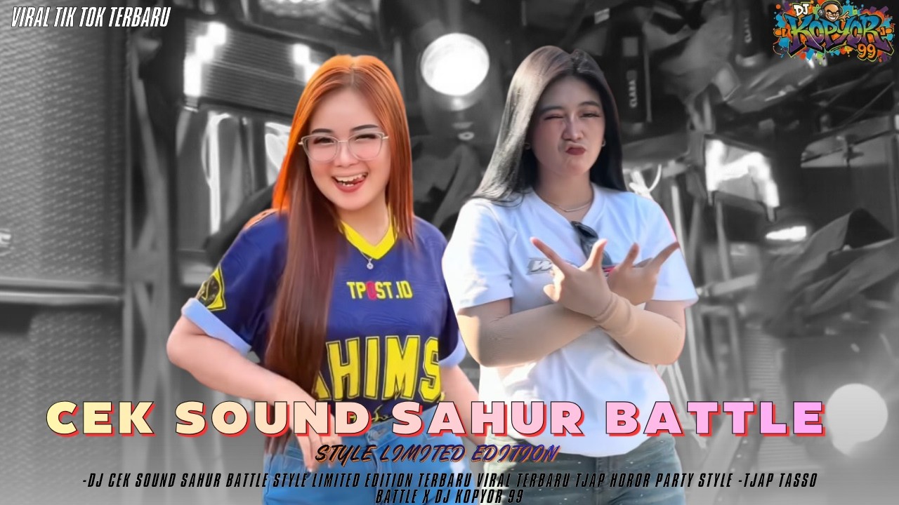DJ TASSO CEK SOUND  SAHUR BATTLE ❗COCOK BUAT CEK SOUND ❗KOPYOR 99 HOREG 2026 VIRAL TERBARU