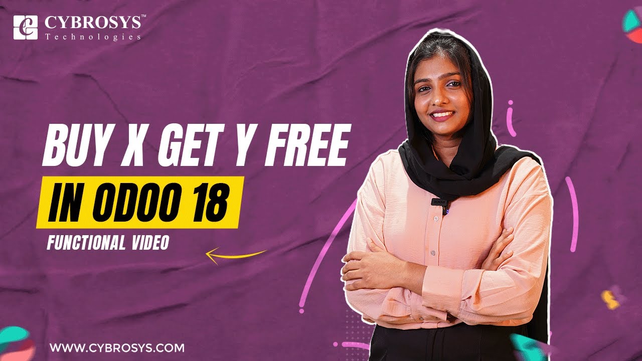 How to Manage Buy X Get Y Free in Odoo 18 Sales | Odoo 18 Sales Tutorials | Odoo 18 New Features