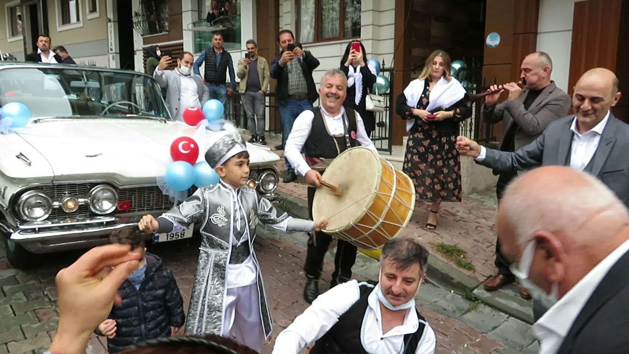❤️ sünnet 💒 nü aras maşallah Sarıoğlu ailesi şükrü arzu oğlu aras davul zurna ekibi yüksel ile  4 🌹