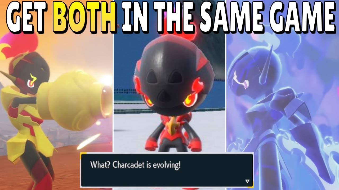 Как эволюционировать Шаркадета в Церуледжа и Армаружа в Pokemon Scarlet и Violet