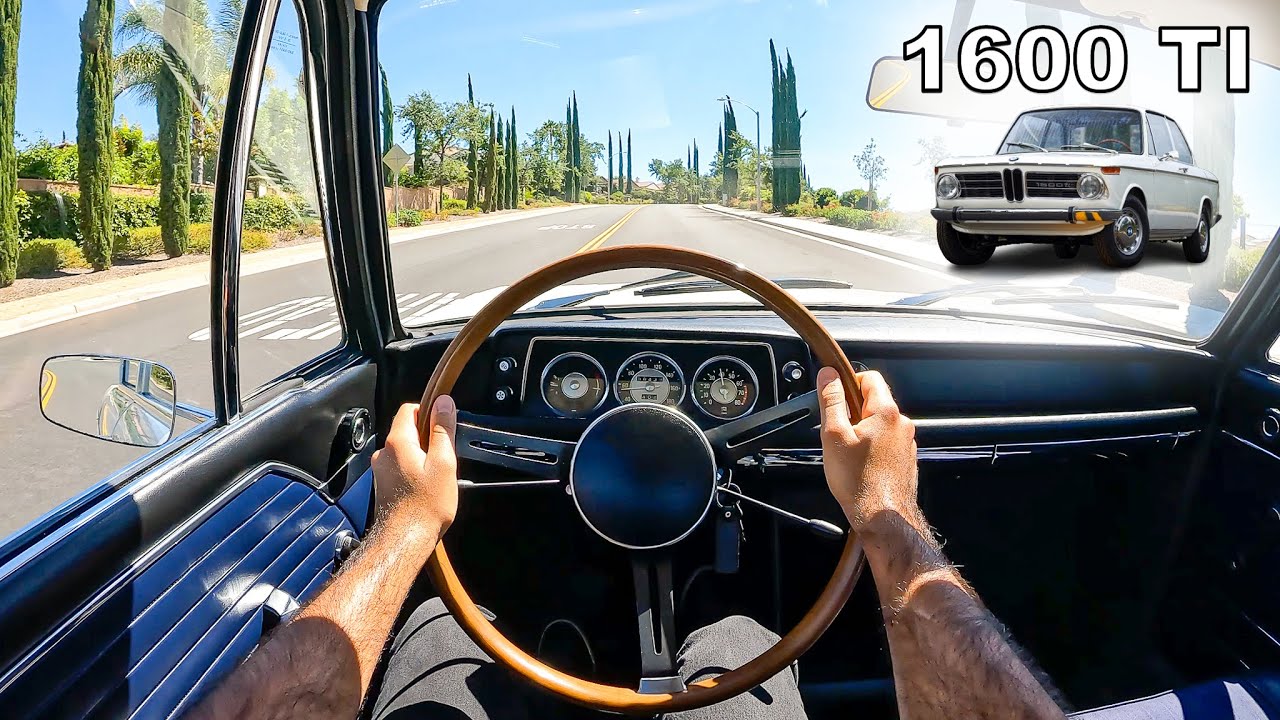 1968 BMW 1600 Ti POV Driving Experience!