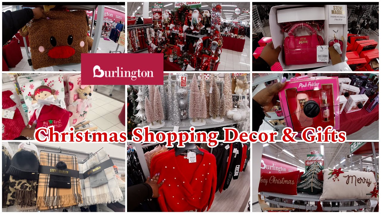 Burlington Christmas Holiday Shopping Decor, Clothes & Gift Sets Gift Ideas 2023