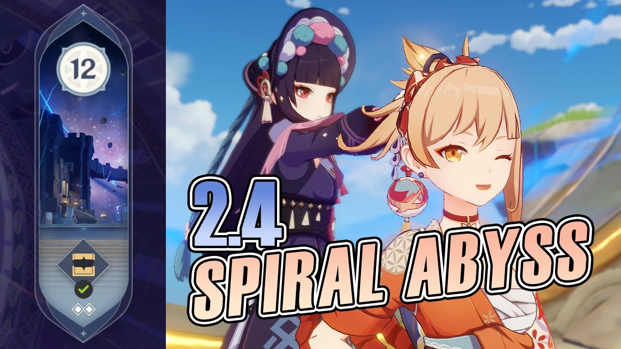 C6 Yun Jin + C0 Yoimiya | Spiral Abyss 2.4 | F12-9★