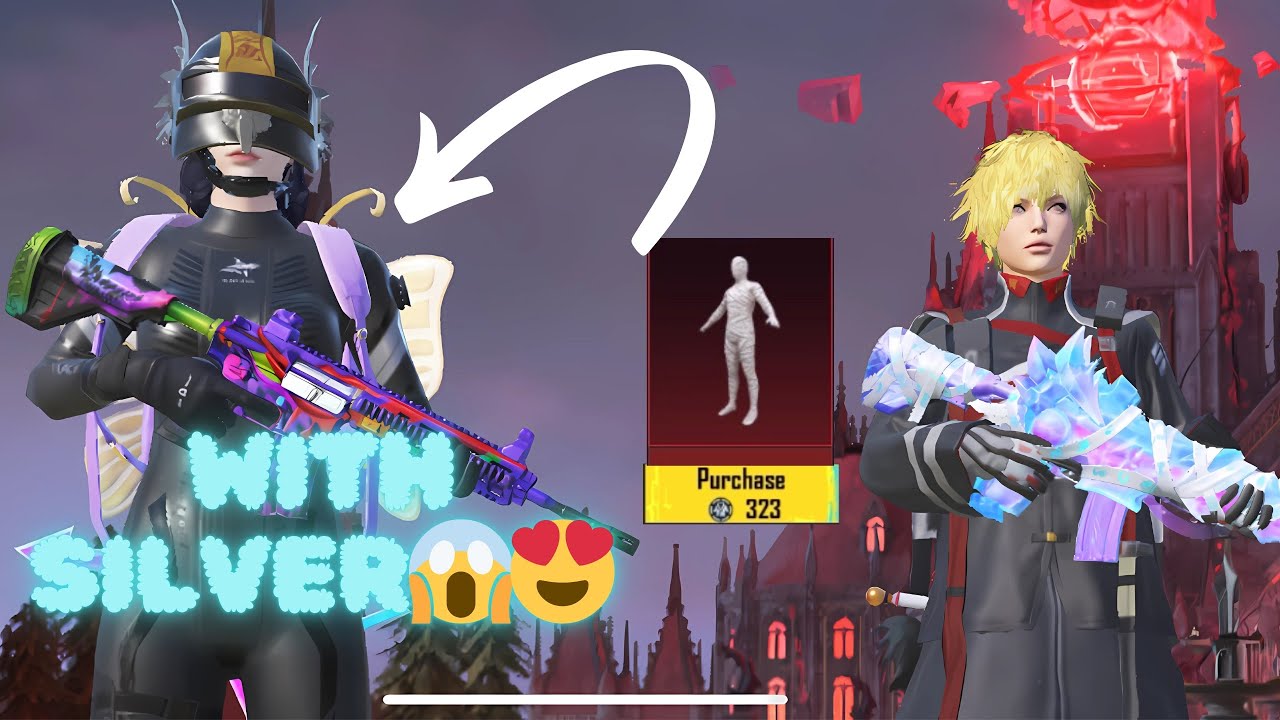 Лучшие наряды Pubg Mobile за серебро или серебро 😍🔥