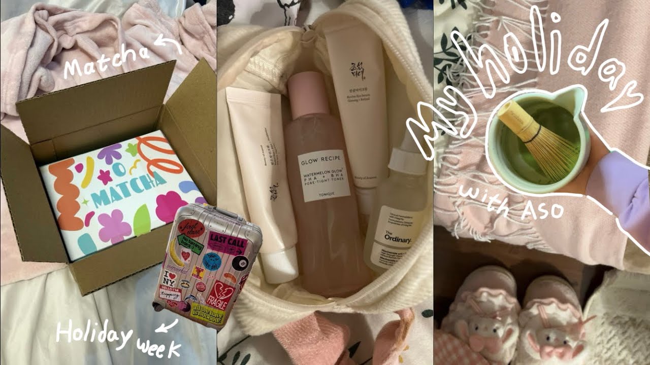 الإجازة الصيفية ✨🎀🌞⛱️The beginning of the vacation *preparing my bag *Spend a whole week with Aso