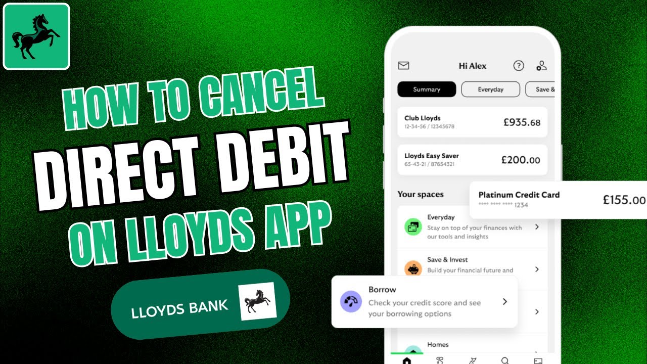 How to Cancel Direct Debit Lloyds App - Stop Direct Debits QUICK & EASY!