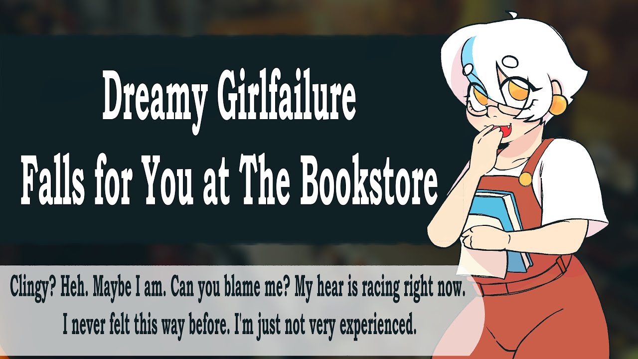 「ASMR」Dreamy Girlfailure Falls for You at the Bookstore [Strangers to more] [Confession] [Love?]