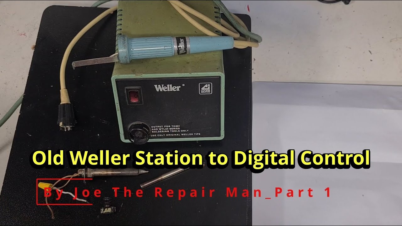 Переделка паяльной станции Weller TC202/201. Часть 1.