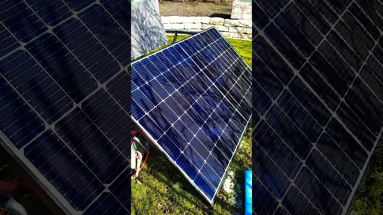 Update zur Teilverschattung am PV-Modul #energiewende #photovoltaik #verschattung