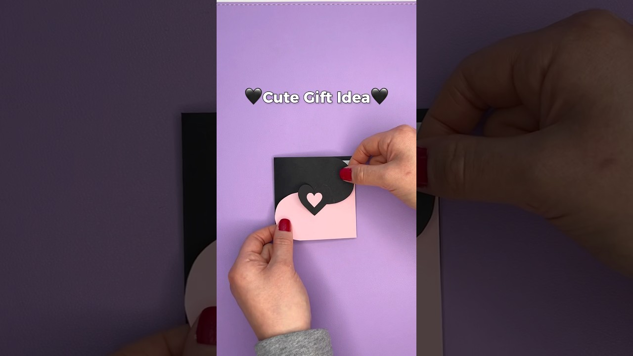 Cute Gift Idea🖤 #birthdaycard