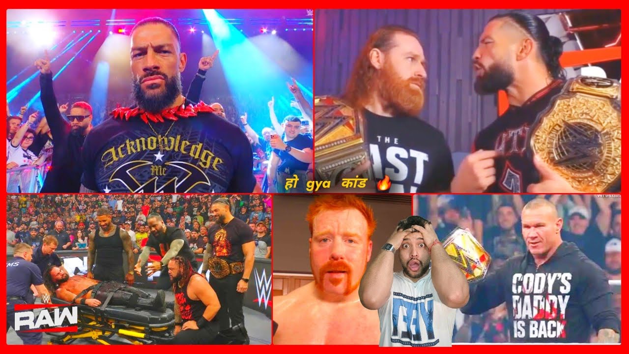 ROMAN KA GUSSA! 🔥 SHEAMUS LEAVING?! Randy RETURNS?! Sami Wins? | WWE RAW Highlights