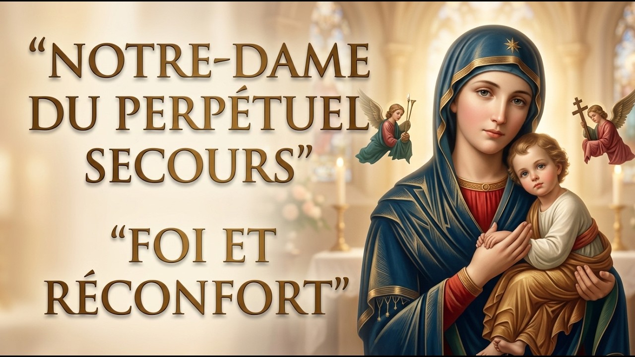 🌹Prière urgente à NOTRE-DAME DU PERPÉTUEL SECOURS pour la protection, la guérison et le déblocage