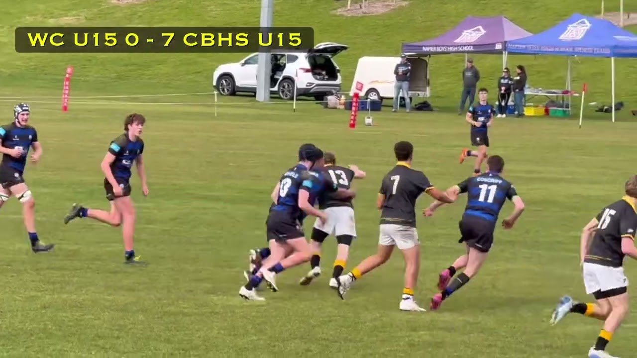 Wellington College U15 v Christchurch Boys High School U15 National U15 Tournament 2025