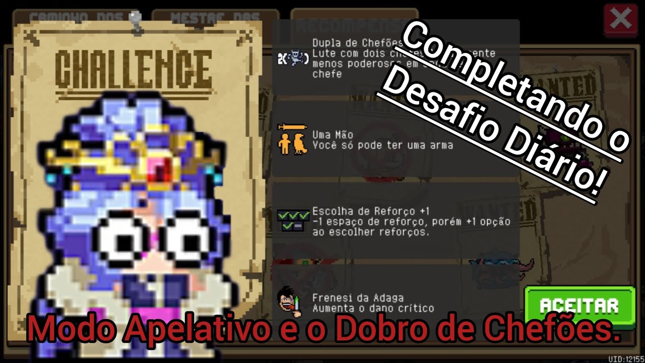 Soul Knight - Uma partida casual no modo Apelativo.