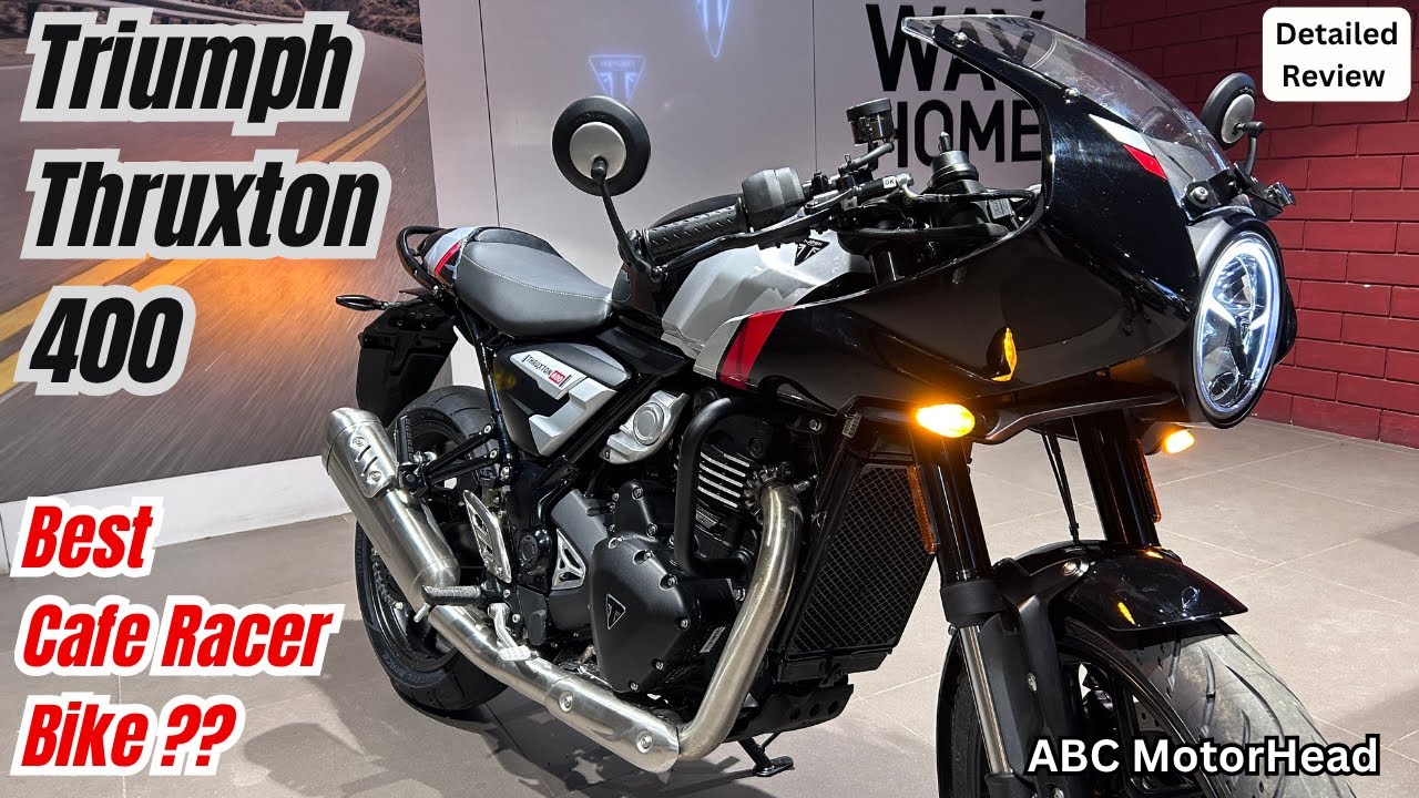 New Launch ! Triumph Thruxton 400 Cafe Racer Bike - Most Detailed Review | On Road Price Features