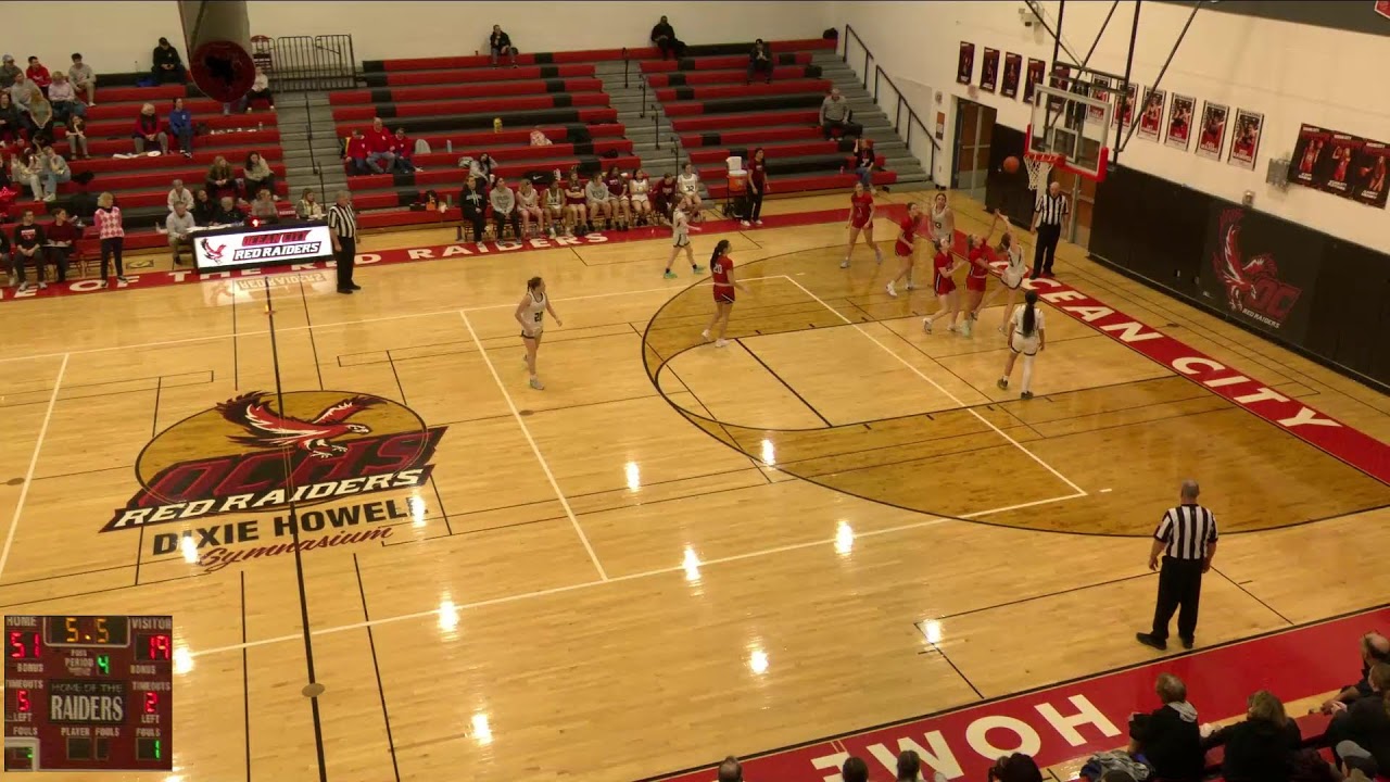 Ocean City High School vs Cedar Creek High School Womens Varsity Basketball