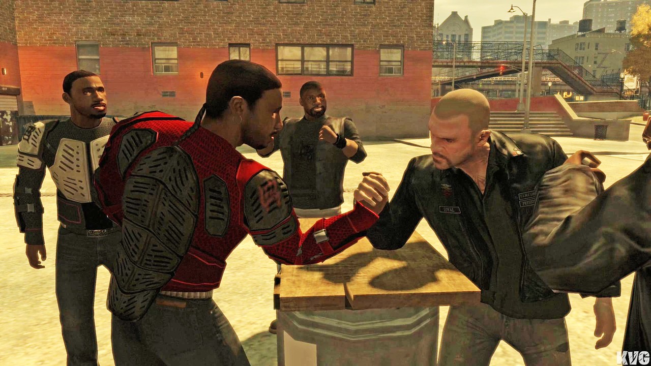 Grand Theft Auto 4 - The Lost and Damned - Arm Wrestling - Gameplay (PC UHD) [4K60FPS]