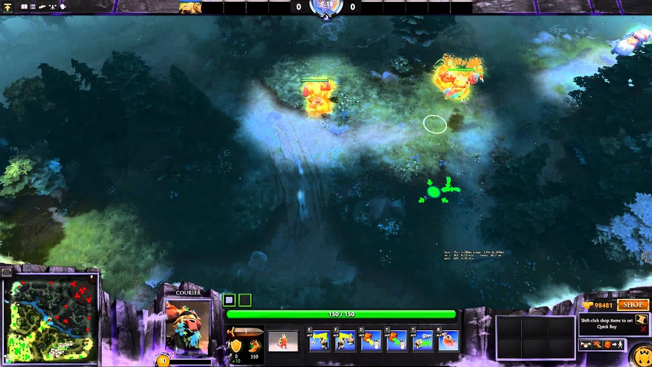 Dota 2 - Unusual Shagbark - Ethereal Flame, Ember Flame.