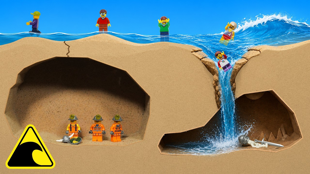 Cross Section of a Sinkhole - Dam Breach Experiment