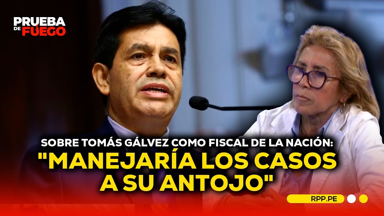 Exfiscal advierte riesgos ante posible designación de Tomás Gálvez como Fiscal de la Nación #PDFRPP