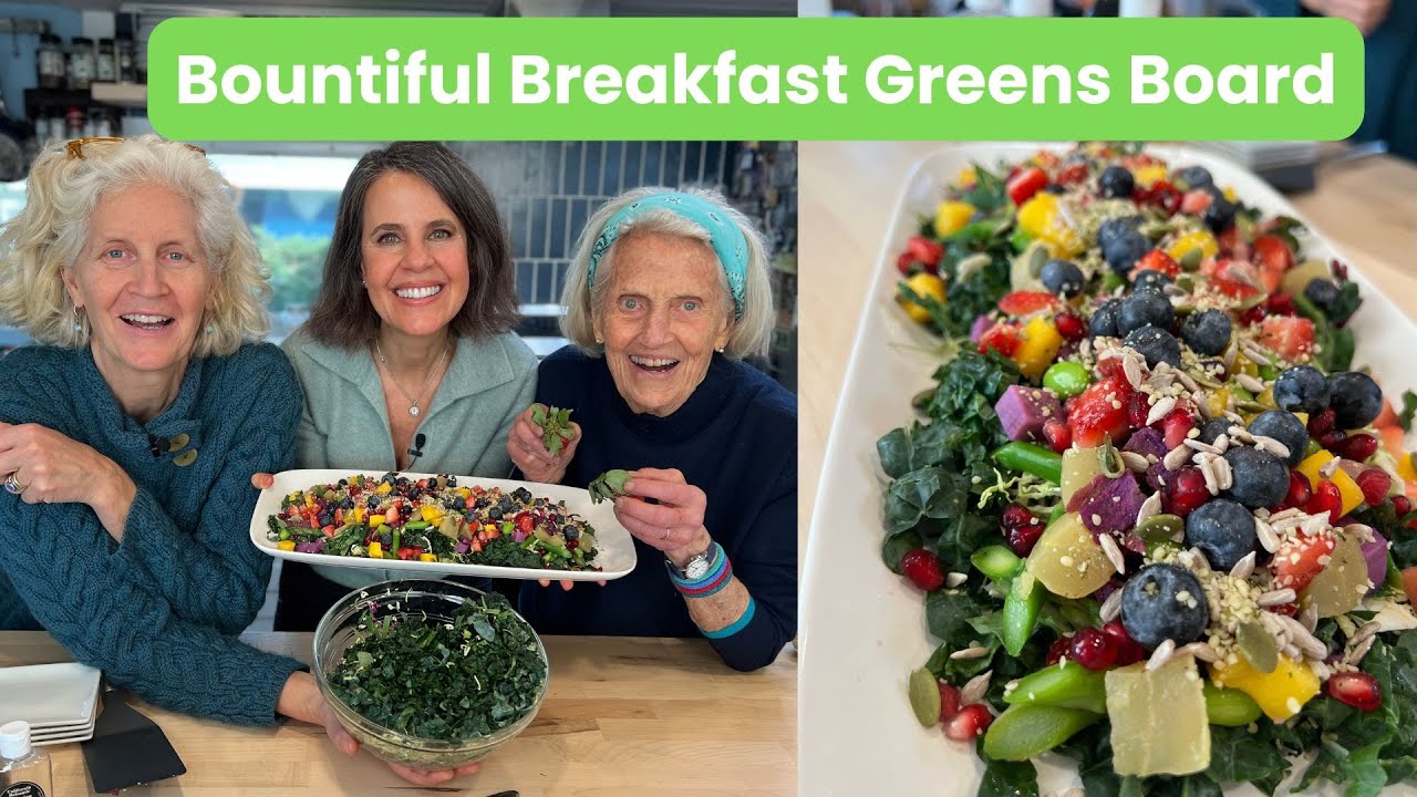 Bountiful Breakfast Greens Board
