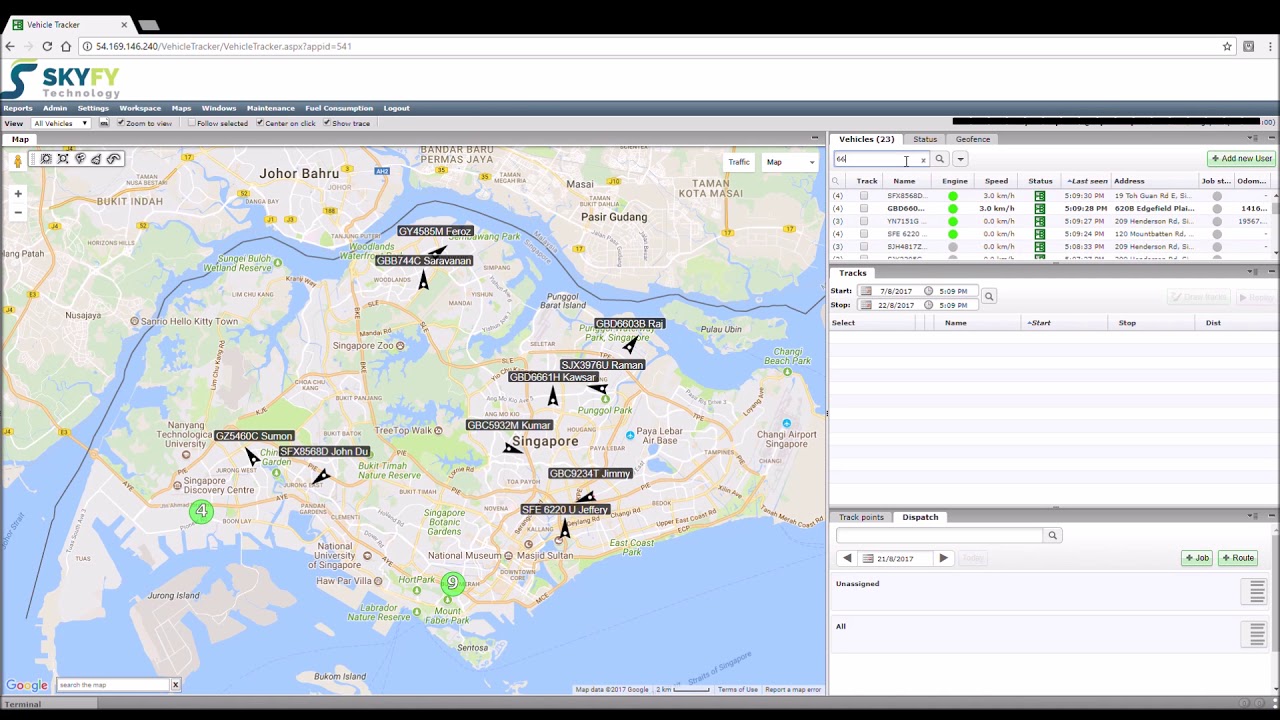 Car Tracking Portal
