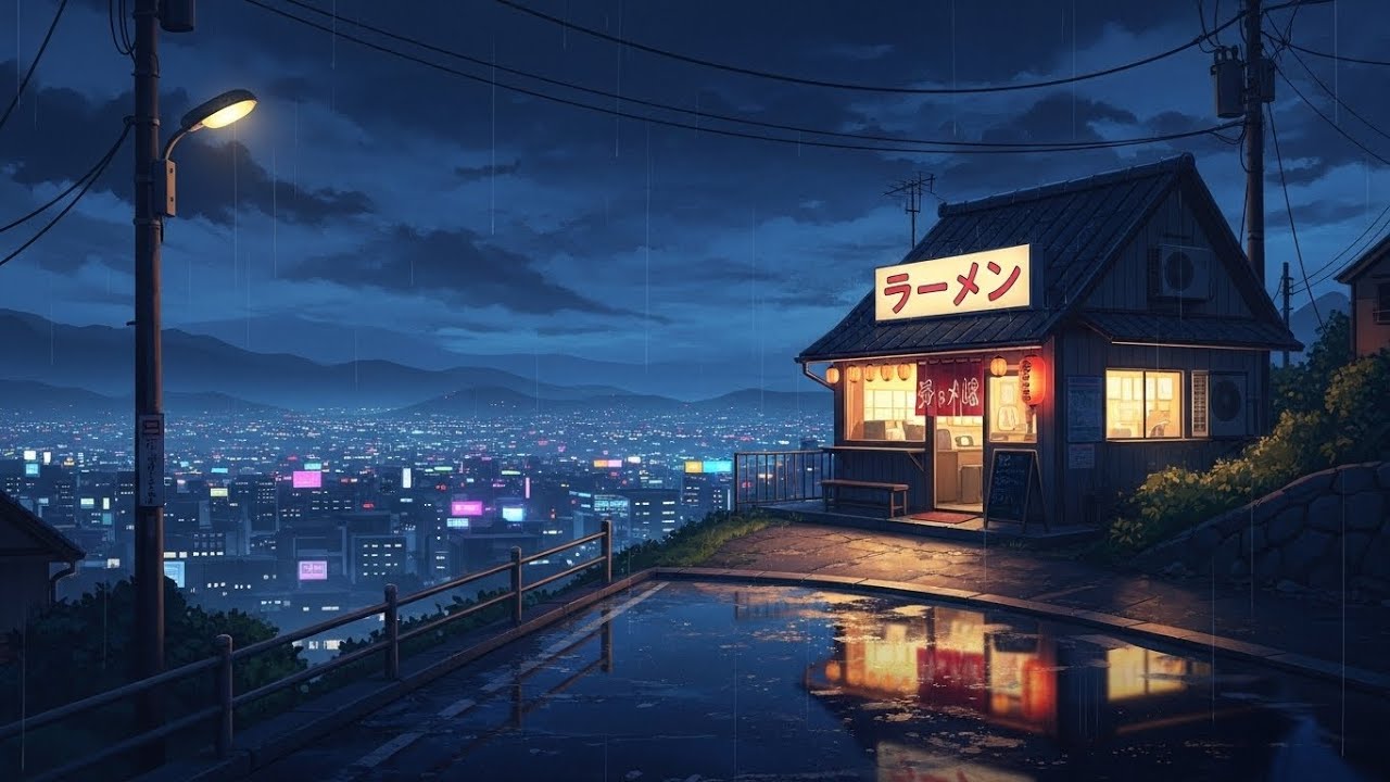Lofi Tokyo Rainy 🌧️ | Chill Lofi Beats for Study, Work & Relax