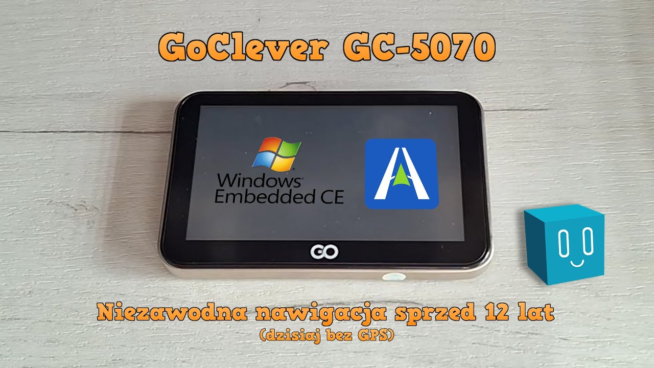 Niezawodna nawigacja sprzed 12 lat! - Przegląd nawigacji GoClever GC-5070