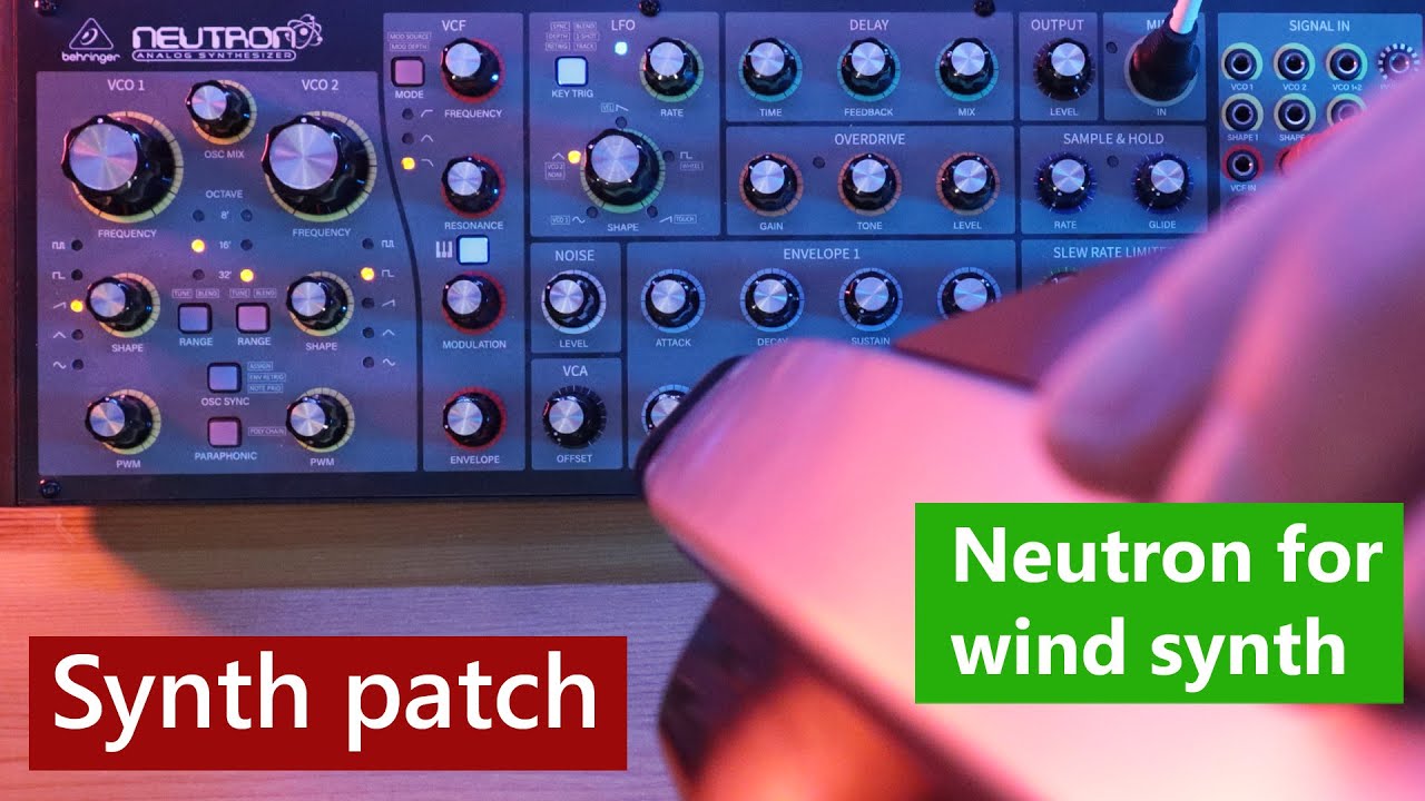 EASY Neutron patch for wind synths